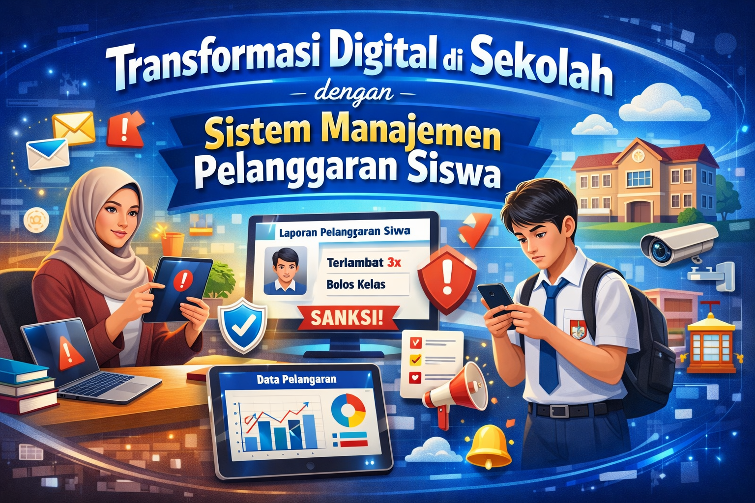 Transformasi Digital di Sekolah dengan Sistem Manajemen Pelanggaran Siswa