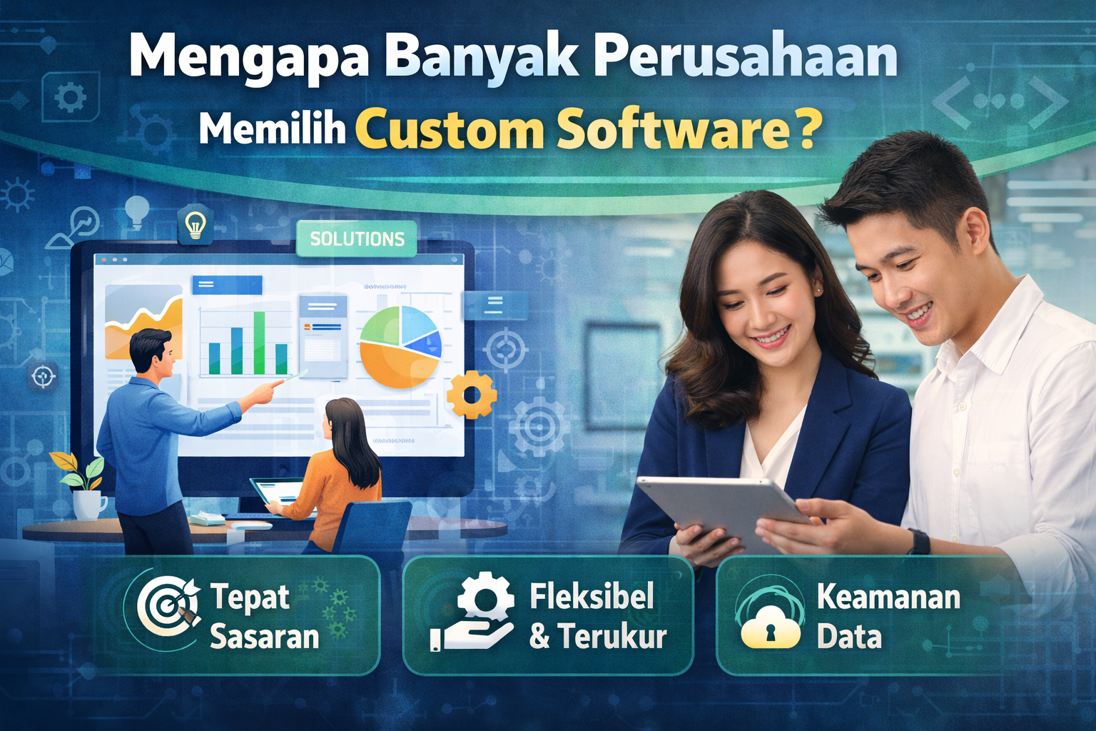 Mengapa Banyak Perusahaan Memilih Custom Software?
